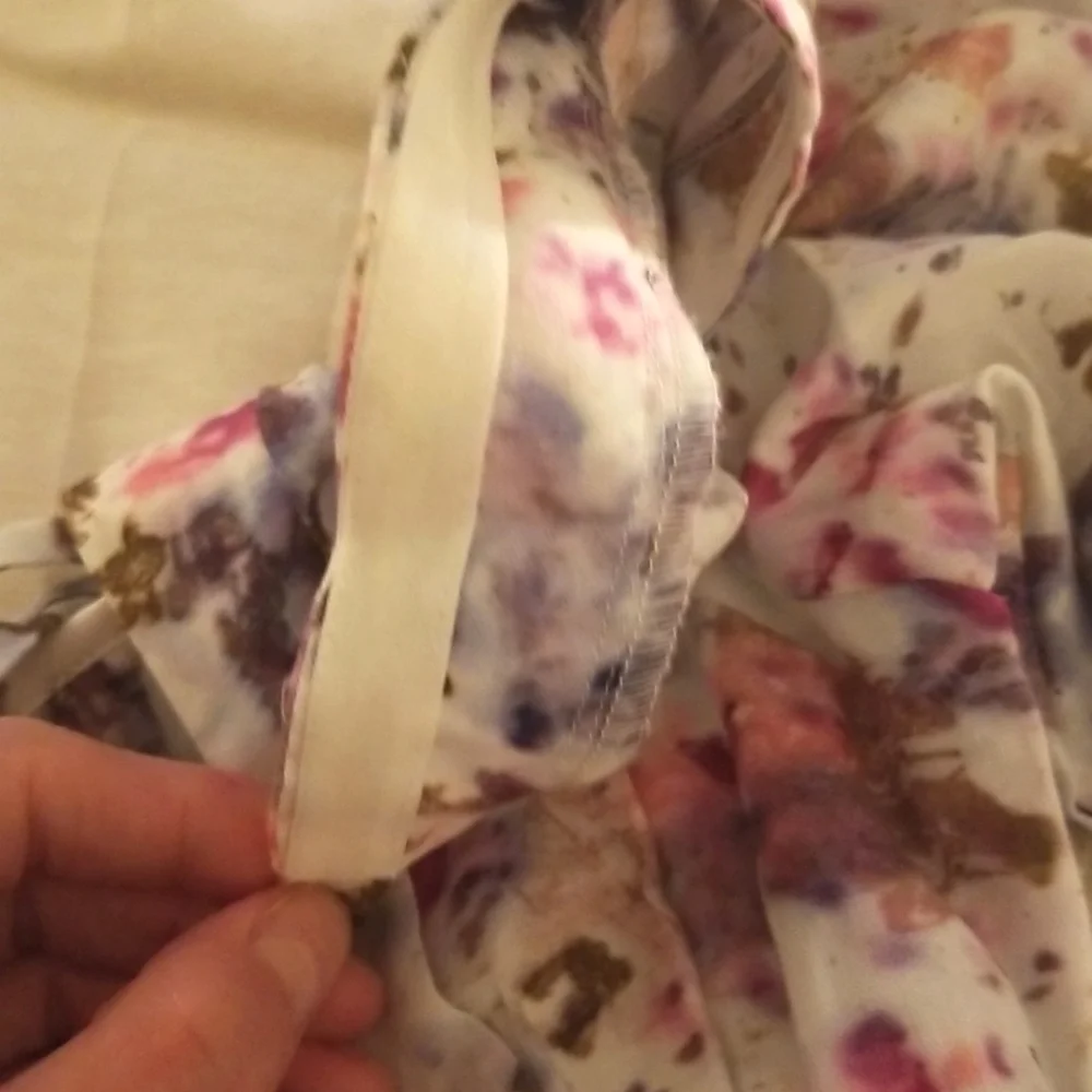 Flora Obscura X J.Crew Cinched Waist Top in Kaleidoscope Floral NWT